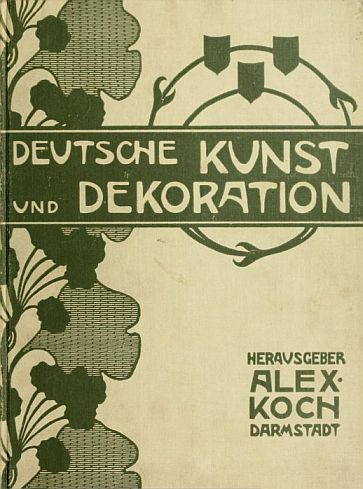 Deutsche Kunst und Dekoration Cover